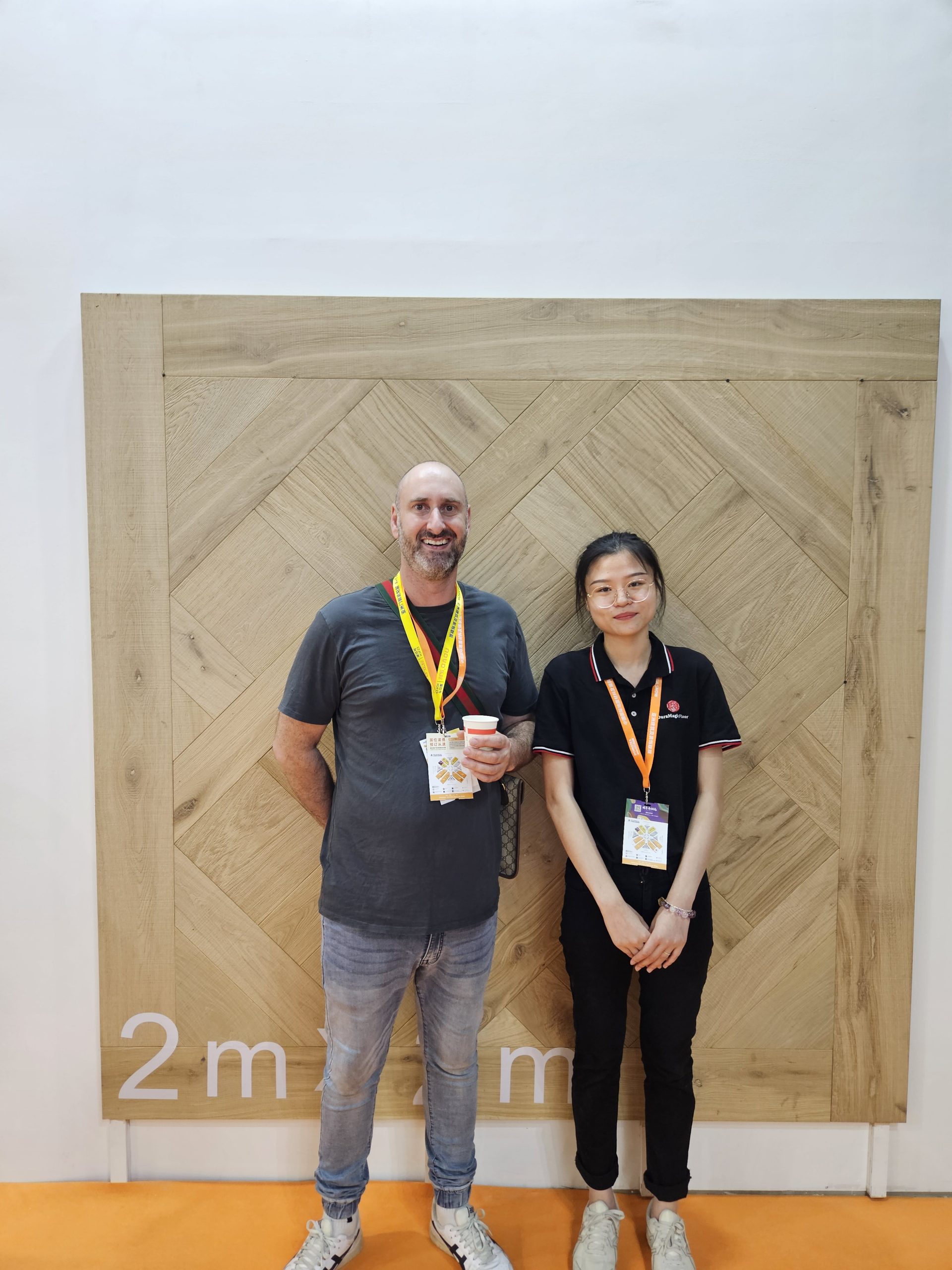 Attending Domotex Shanghai Flooring Expo 2023 We Love Parquet Wood Floors